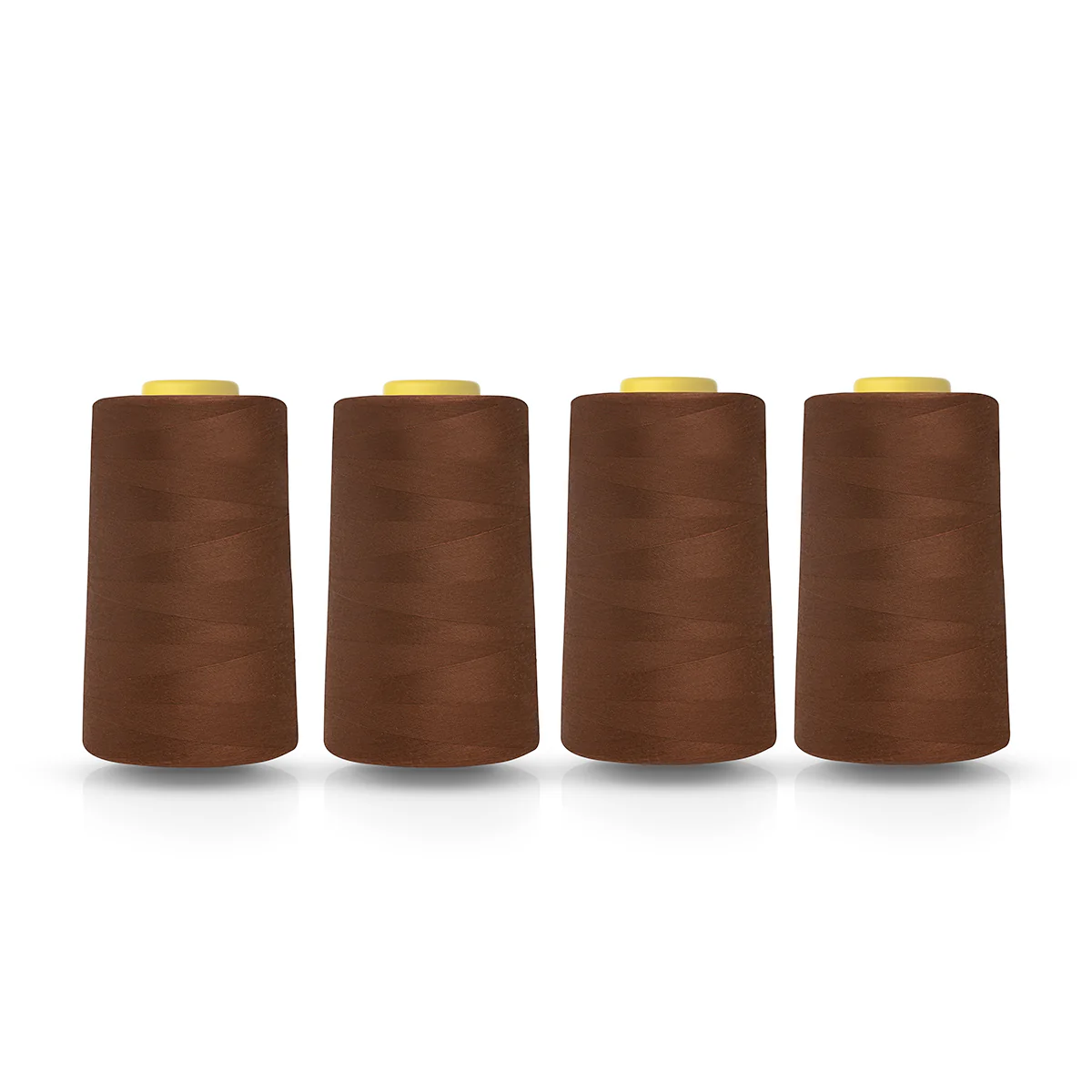 Overlocking Thread x 4 Dark Brown